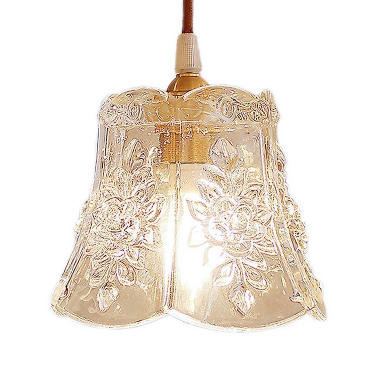 LED専用 1灯 ガラスペンダントライト マシェリ アミラ サフィール ベル