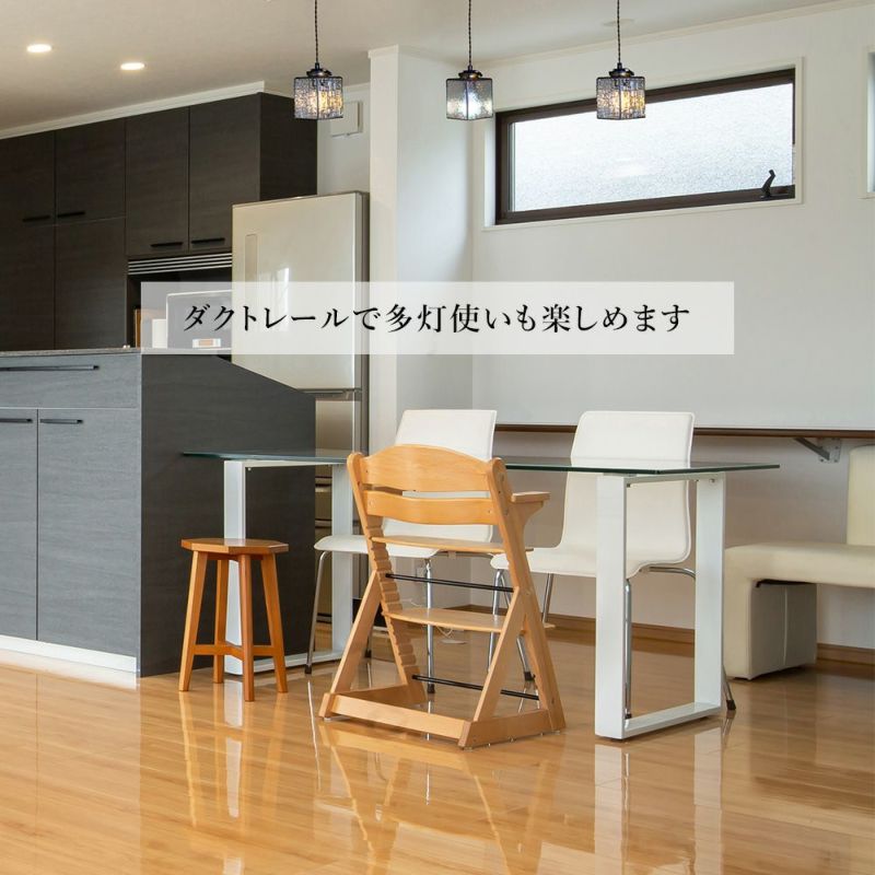 和モダン ステンドグラスペンダントライト 東風 こち 四角