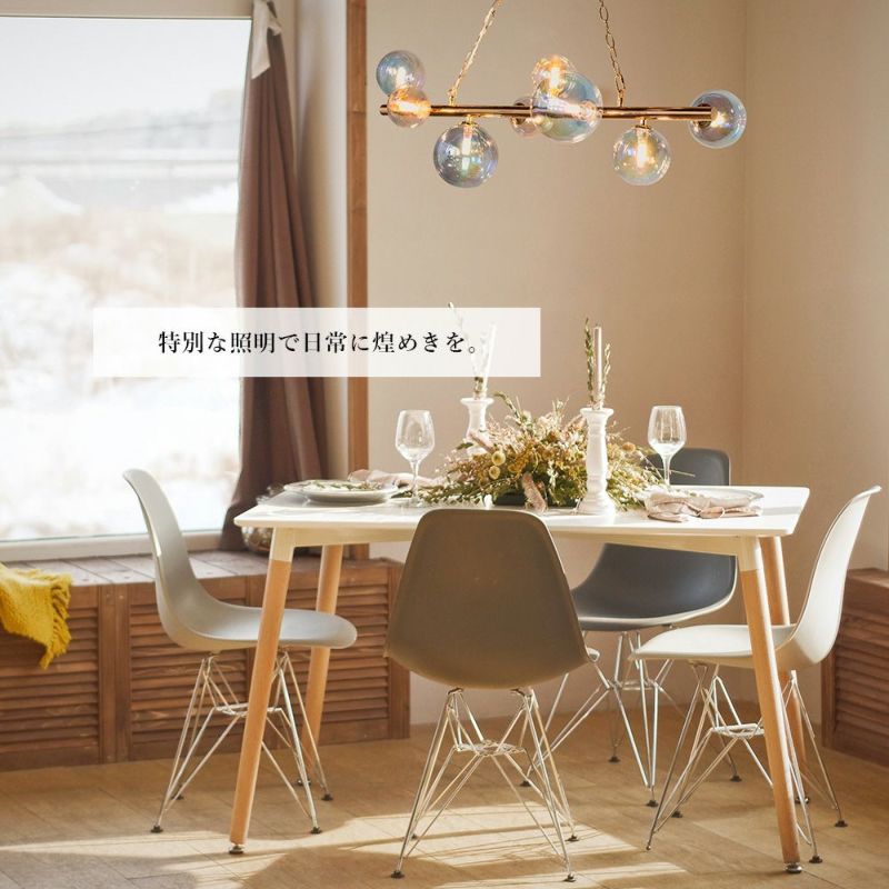 BALLON8 ゴールド シャンデリア LED付き BALLON8 ゴールド シャンデリア LED付き