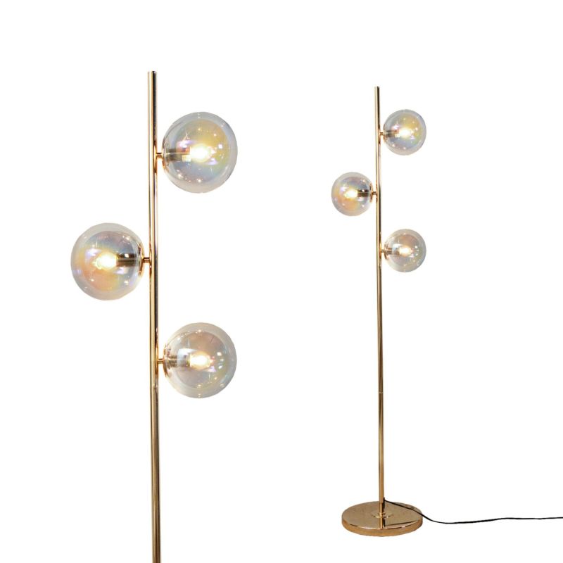 アッシュフォードフロアランプ ゴールド